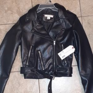 Nwt leather jacket